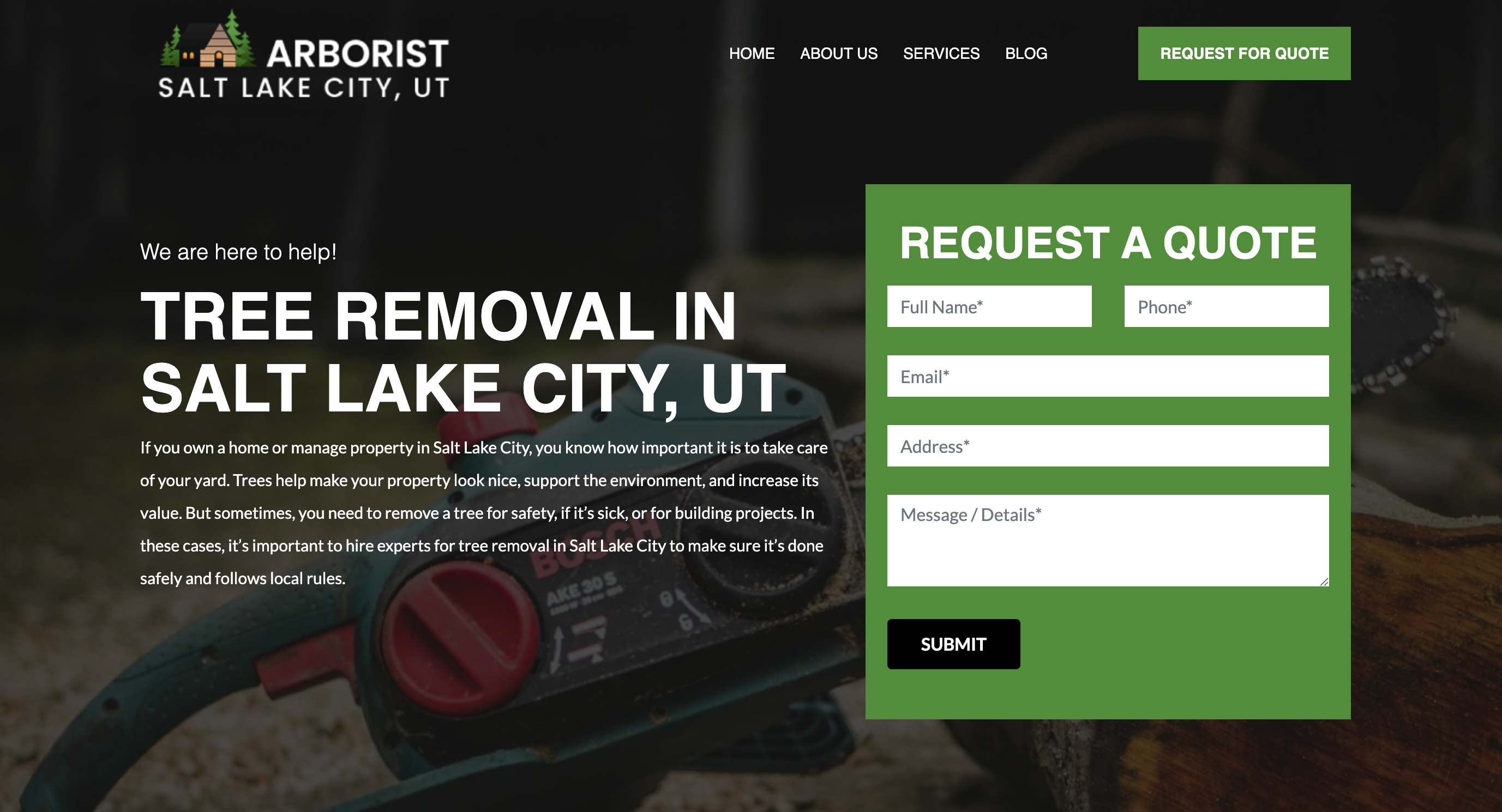 Arborist Salt Lake City UT